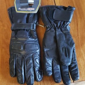 Padded Analine Winter Leather & Cordura Gloves